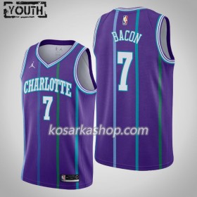 Dres Charlotte Hornets Dwayne Bacon 7 Jordan Brand 2019-20 Hardwood Classics Swingman - Dječji